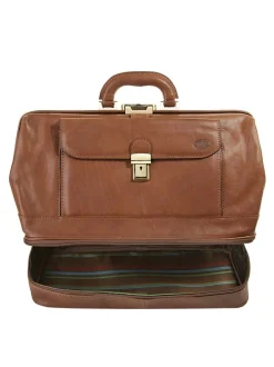 piké Unisex Reisetasche in braun