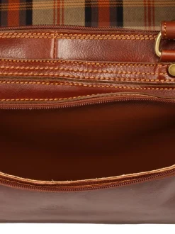piké Unisex Reisetasche in braun