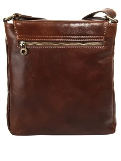 piké Unisex Umhängetasche in braun