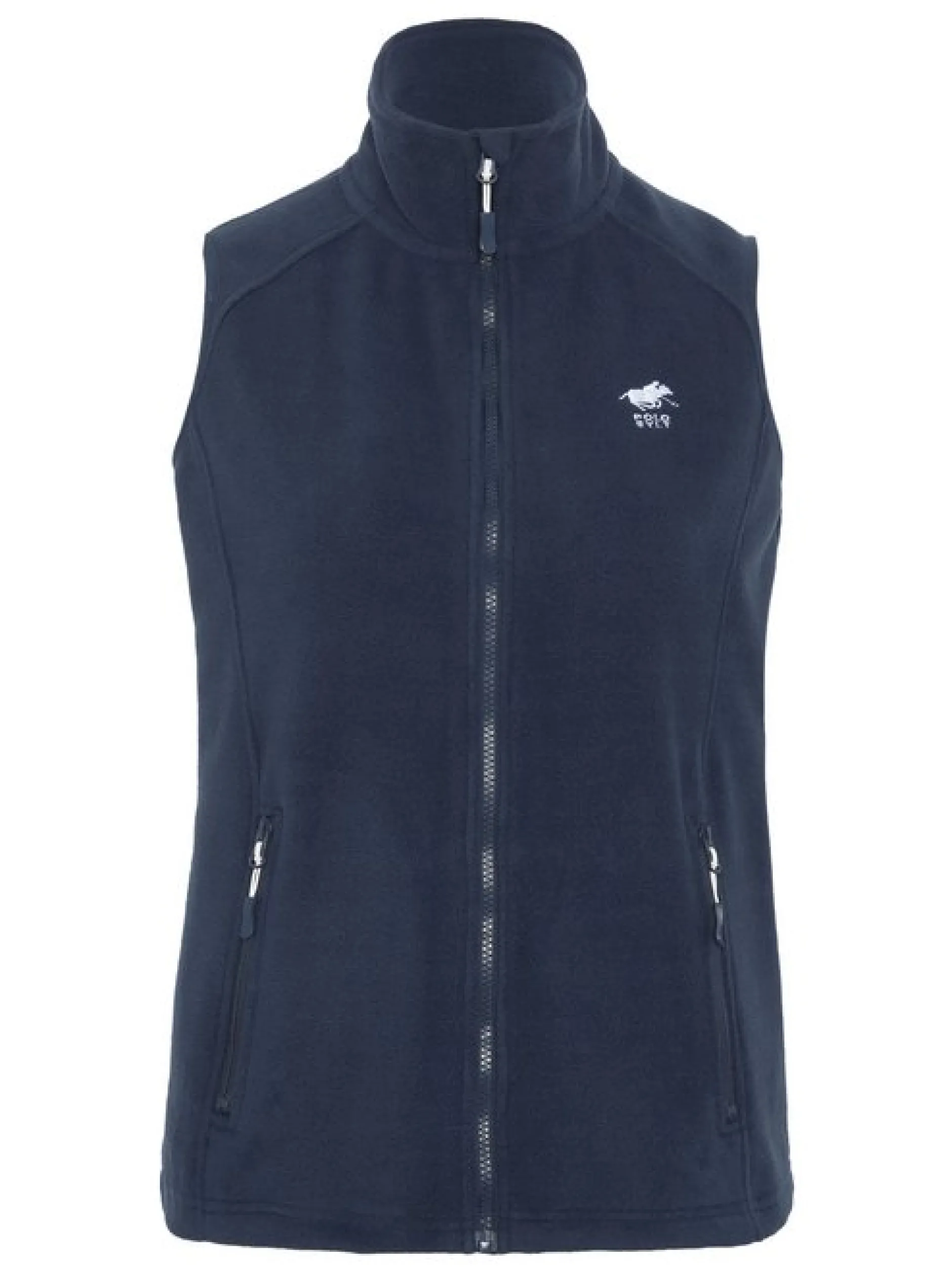 Polo Sylt Damen Fleece-Weste in marine blau