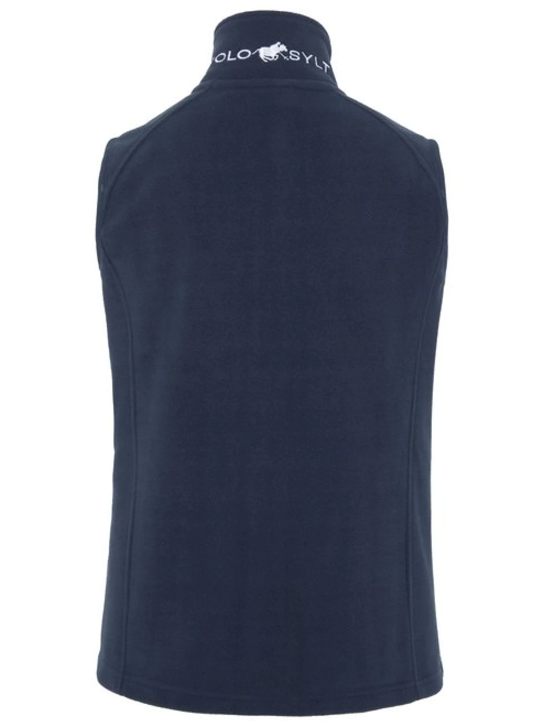 Polo Sylt Damen Fleece-Weste in marine blau