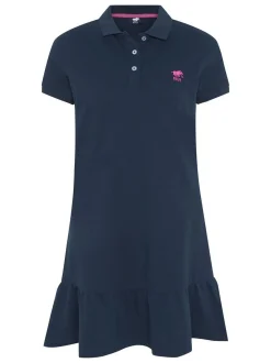 Polo Sylt Damen Polokleid in marine blau