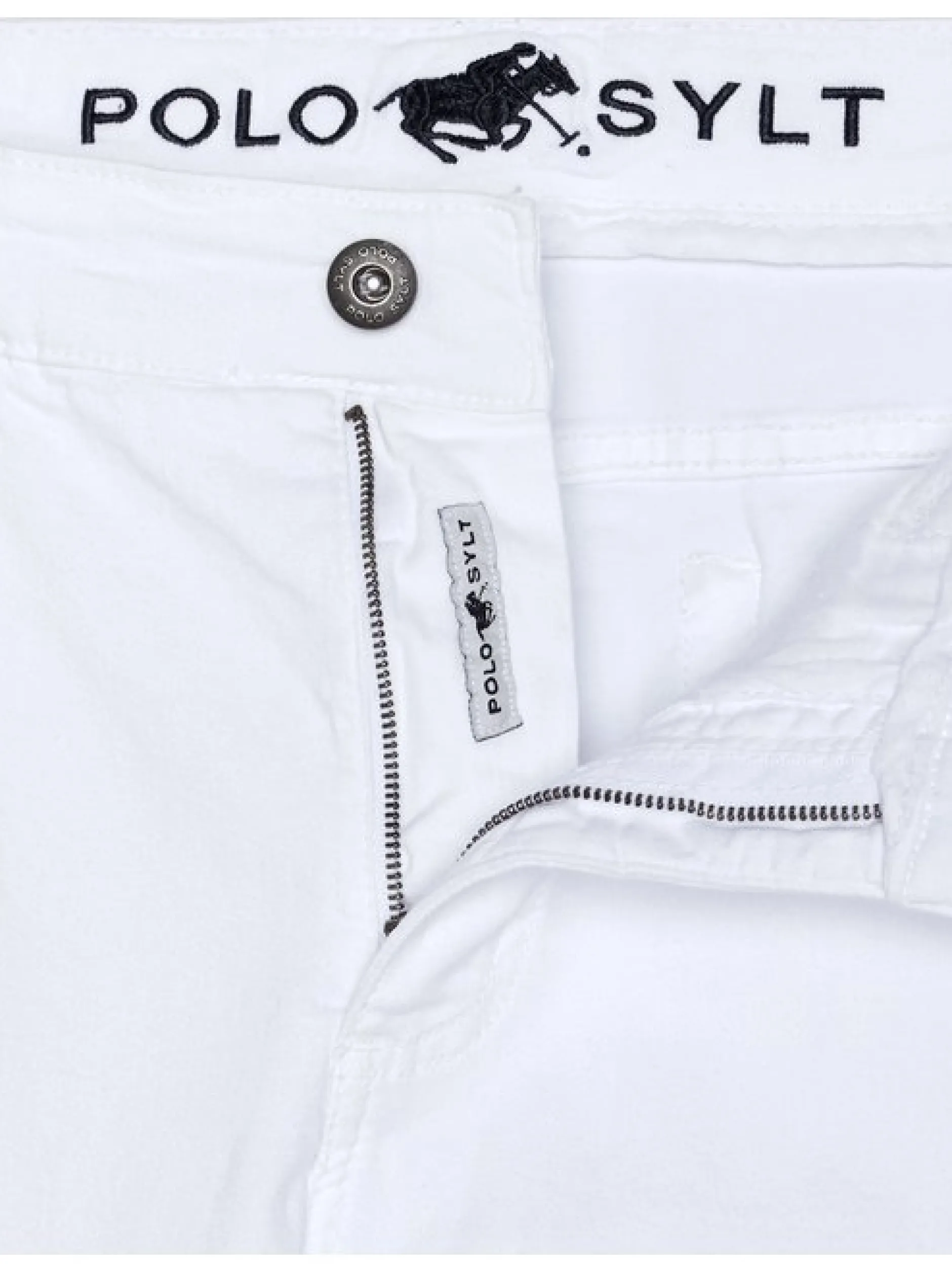 Polo Sylt Herren Jeans in weiß - Länge: lang