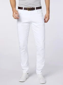 Polo Sylt Herren Jeans in weiß - Länge: lang