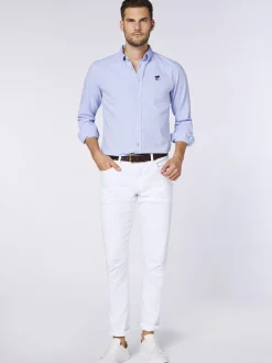Polo Sylt Herren Jeans in weiß - Länge: lang