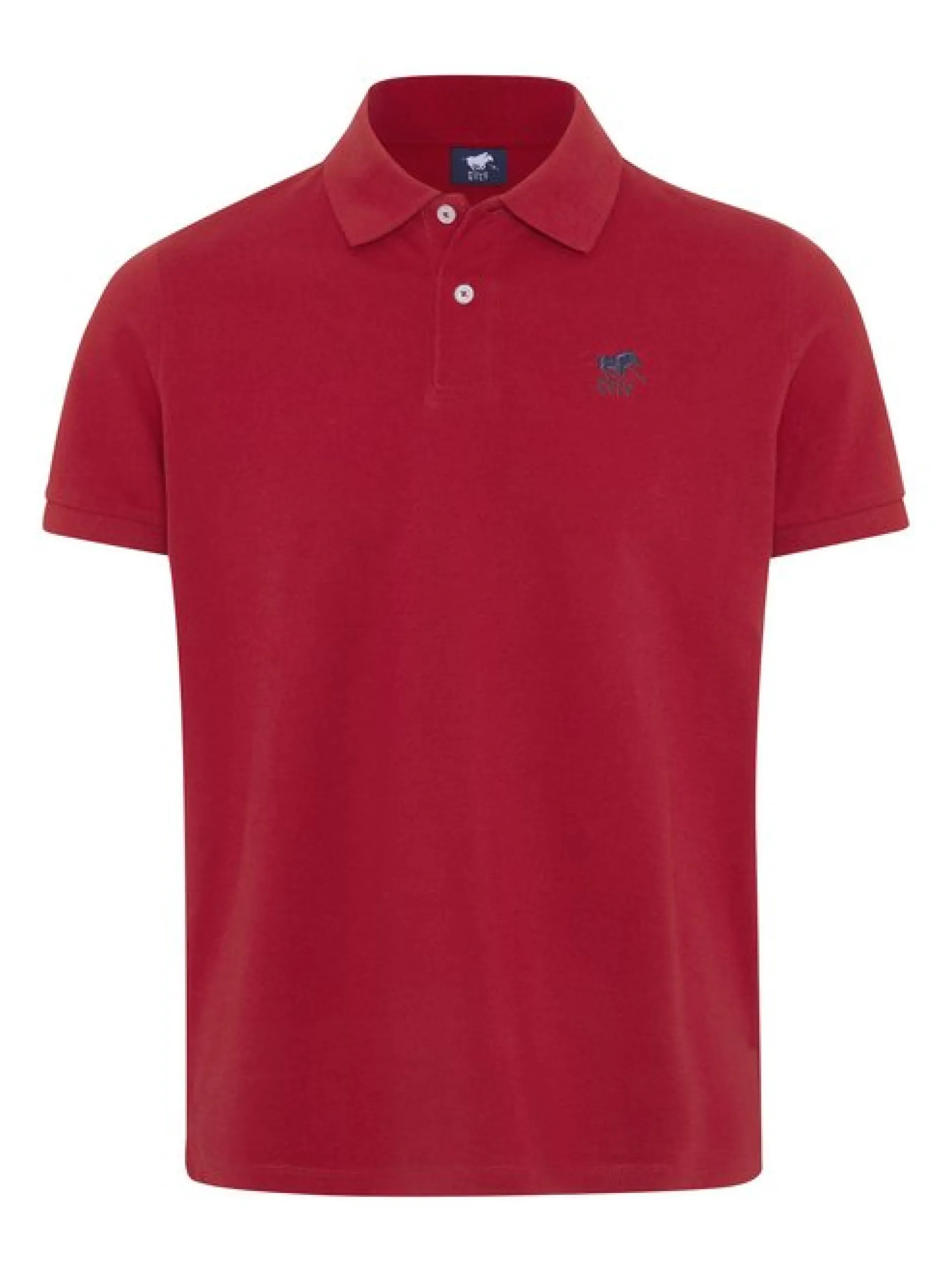 Polo Sylt Herren Poloshirt in bordeaux rot