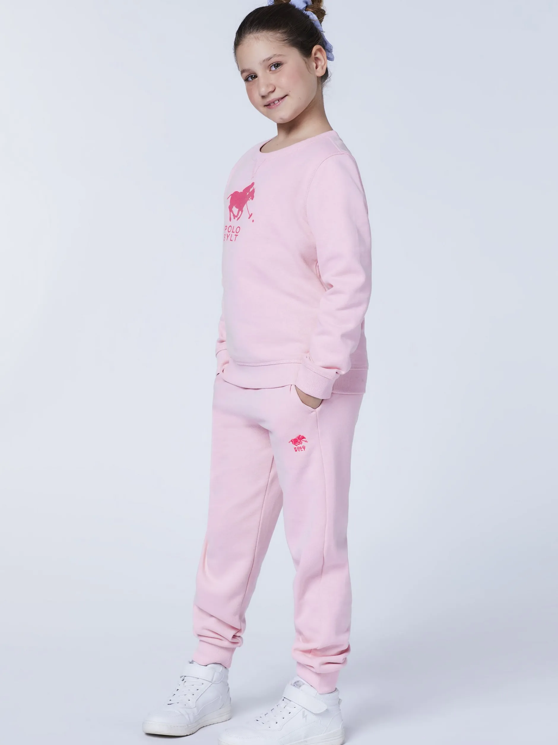 Polo Sylt Mädchen Sweatshirt in rosa pink