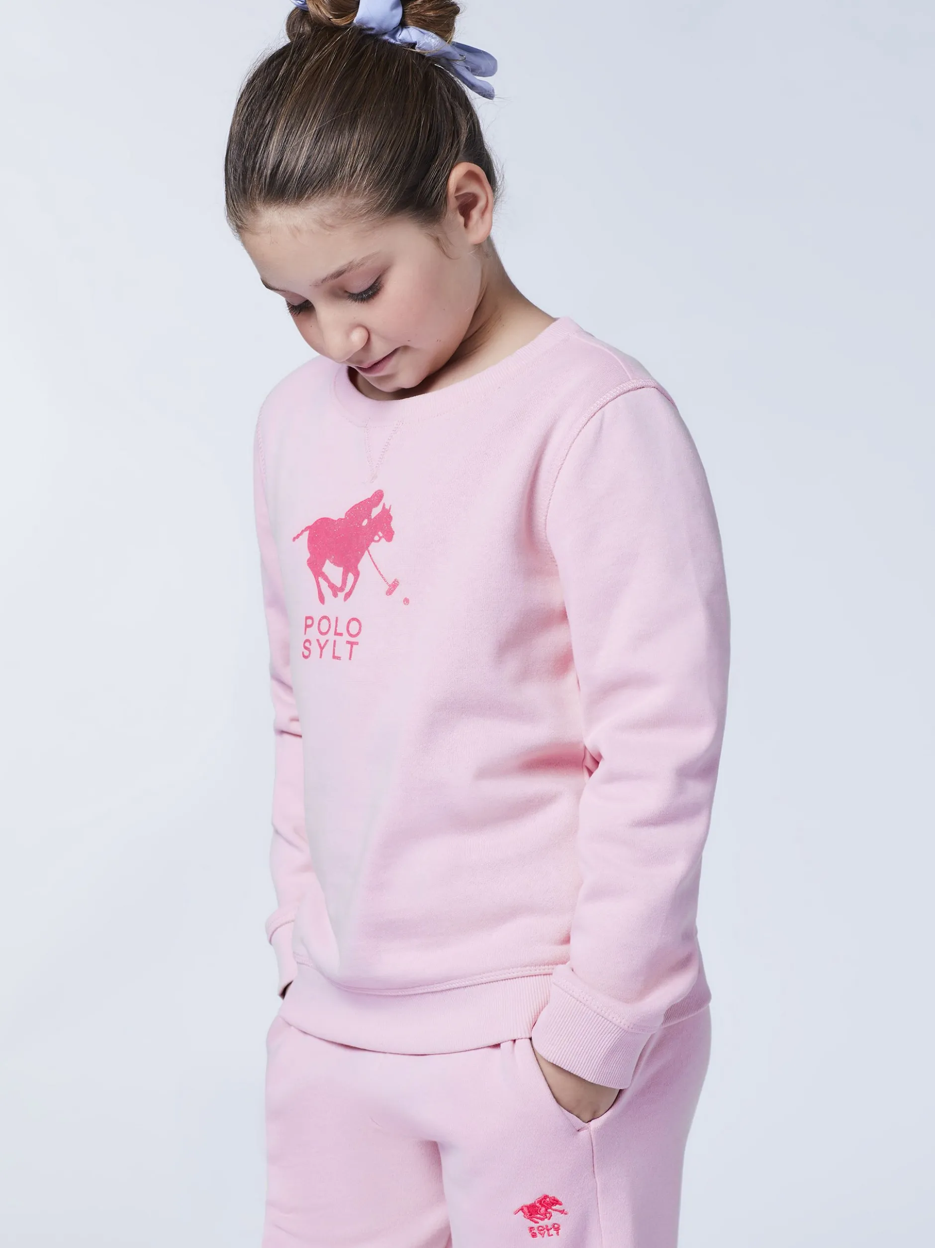 Polo Sylt Mädchen Sweatshirt in rosa pink