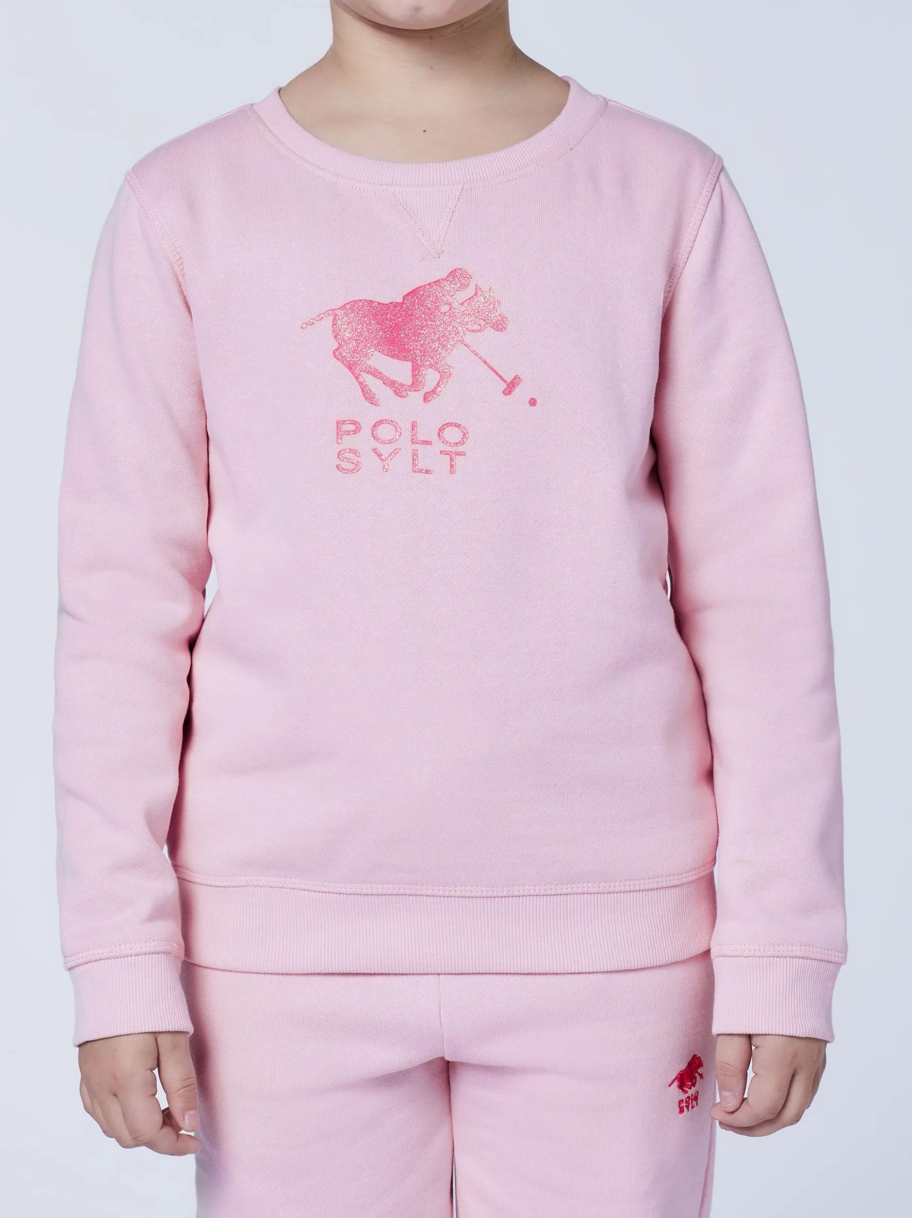 Polo Sylt Mädchen Sweatshirt in rosa pink