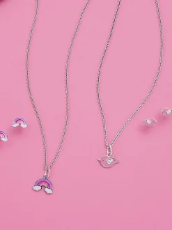 Prinzessin Lillifee Mädchen Kette mit Anhänger in lila