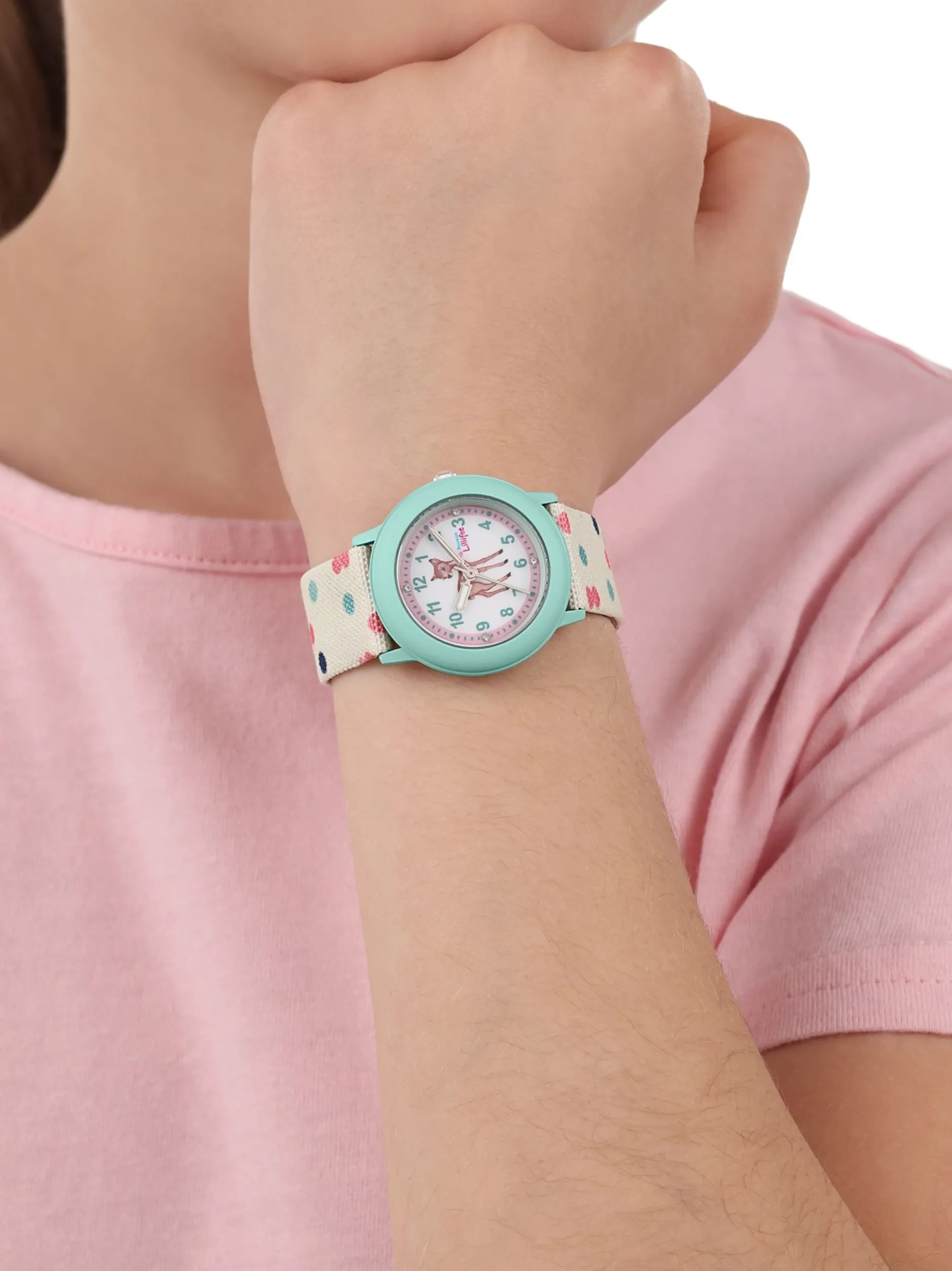 Prinzessin Lillifee Mädchen Quarzuhr in rosa