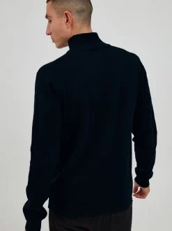 11 Project Herren Rollkragenpullover - PRSandis in blau