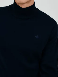 11 Project Herren Rollkragenpullover - PRSandis in blau