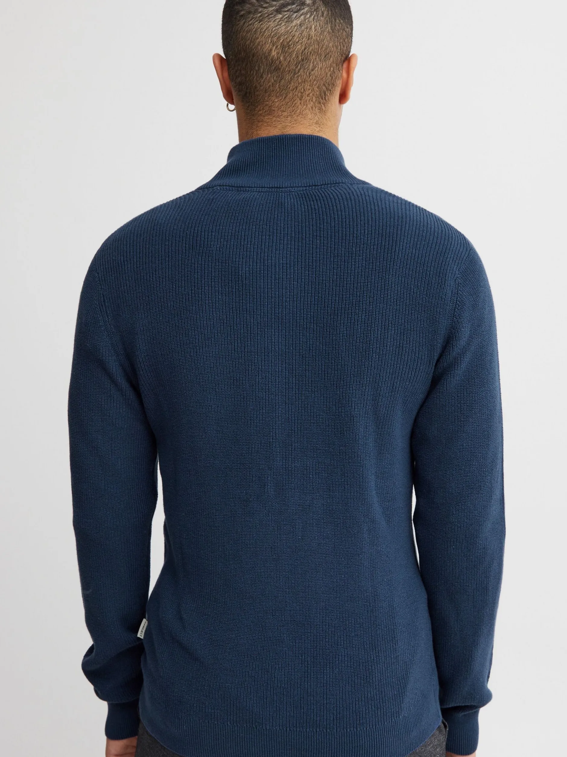 11 Project Herren Strickjacke - PREdu in blau