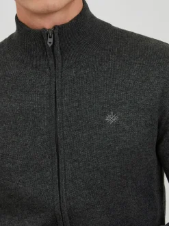 11 Project Herren Strickjacke - PRSandor in grau