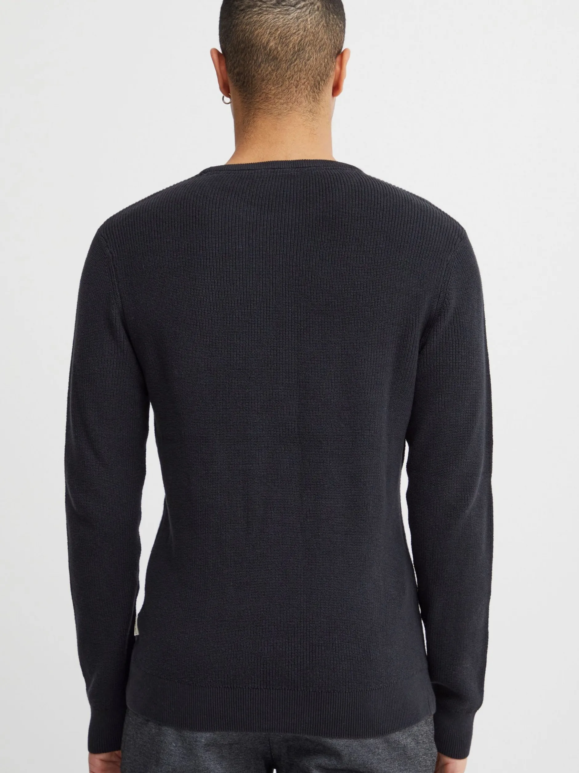11 Project Herren Strickpullover - PREdwin in schwarz
