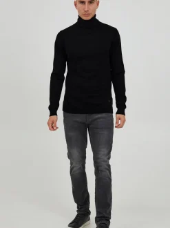 11 Project Herren Strickpullover - PRIngbert in schwarz