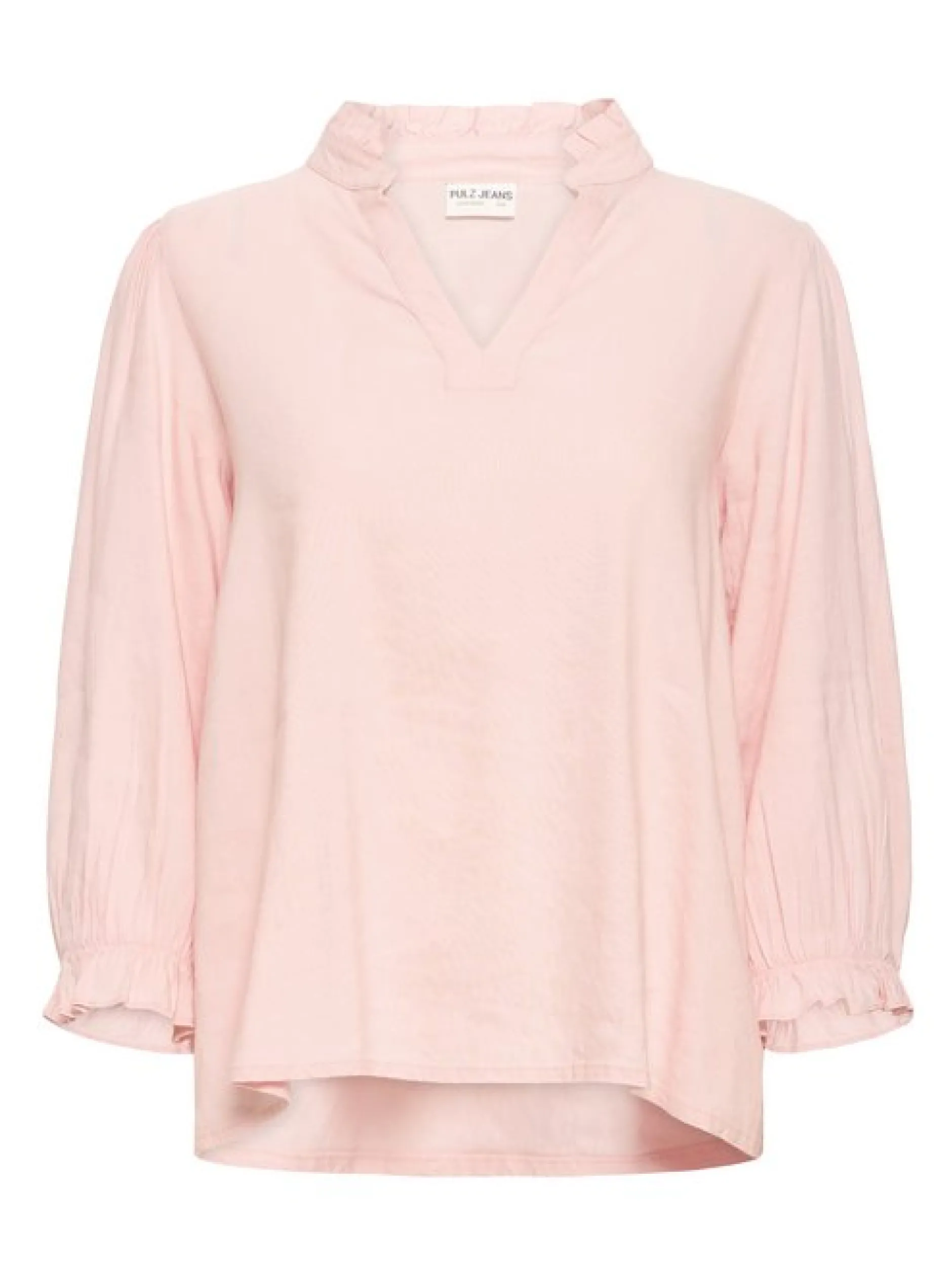 PULZ Jeans Damen Bluse PZLUCA in rosa