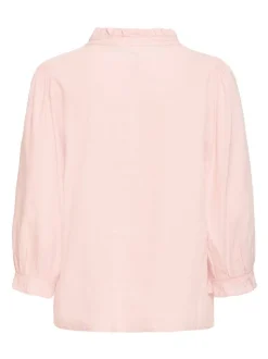 PULZ Jeans Damen Bluse PZLUCA in rosa