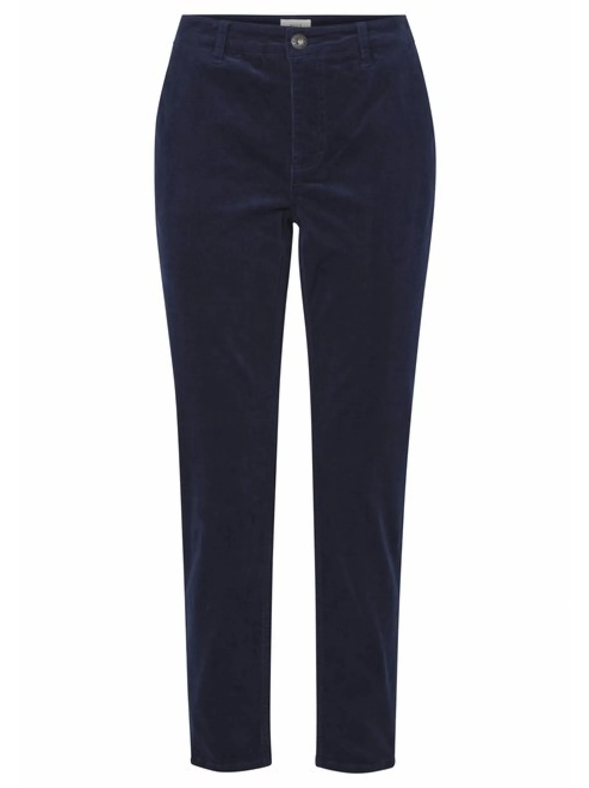 PULZ Jeans Damen Casual Hose PZSALLY Hohe Taille in blau