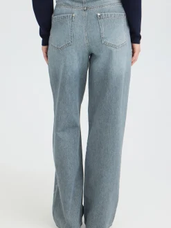 PULZ Jeans Damen Jeans PZAPRIL in blue stone denim