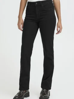 PULZ Jeans Damen Jeans PZEMMA in schwarz