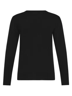 PULZ Jeans Damen Strickjacke PZSARA in schwarz