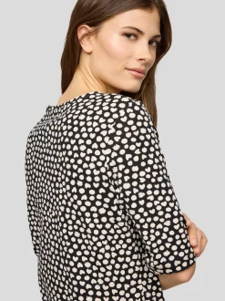 RABE Damen Langarmshirt in schwarz weiß