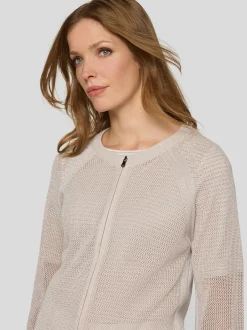RABE Damen Strickjacke in beige
