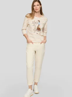 RABE Damen T-Shirt in beige