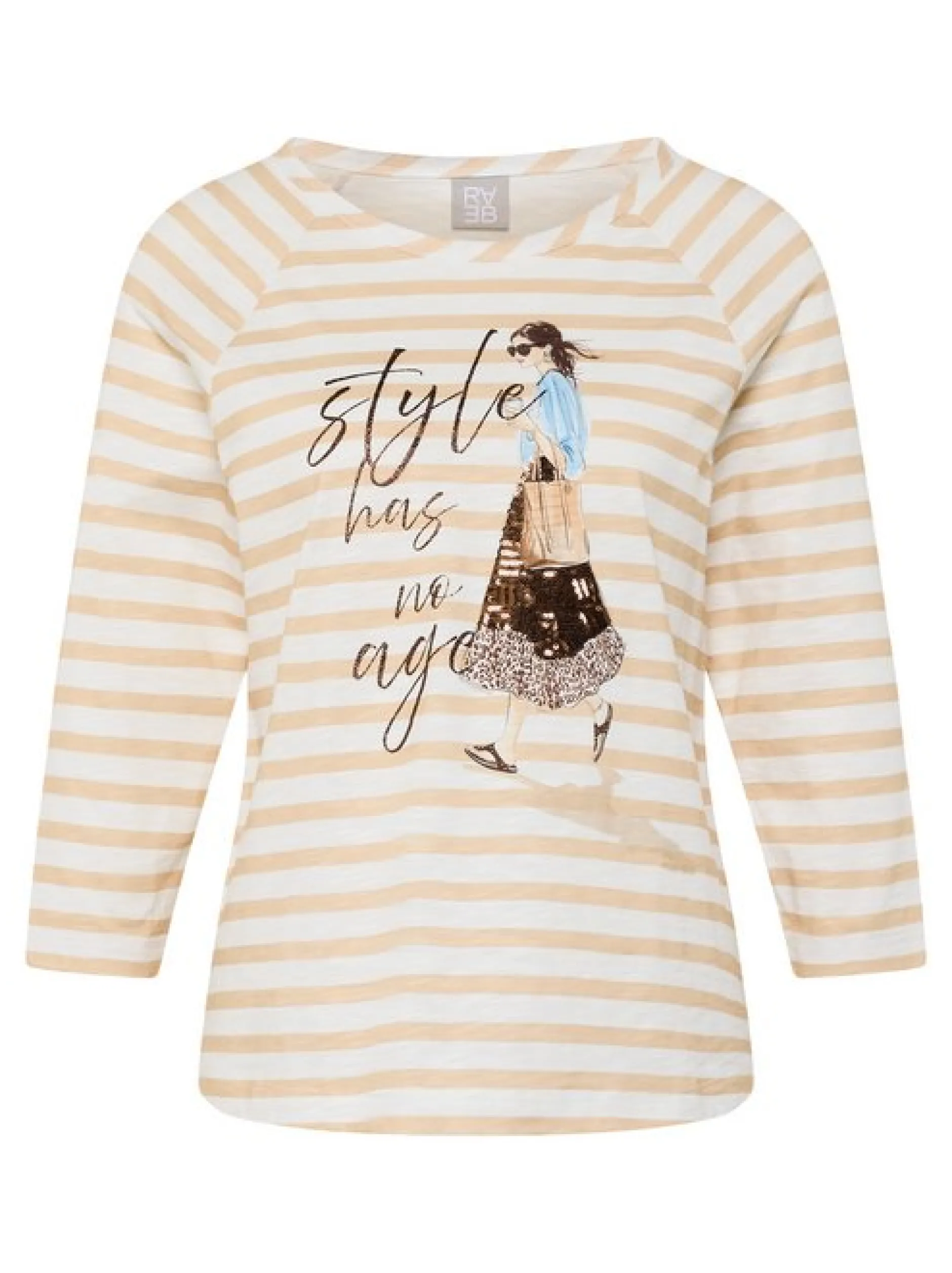 RABE Damen T-Shirt in beige