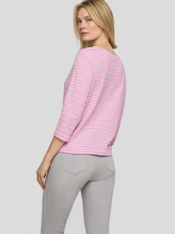RABE Damen T-Shirt in rosa mehrfarbig