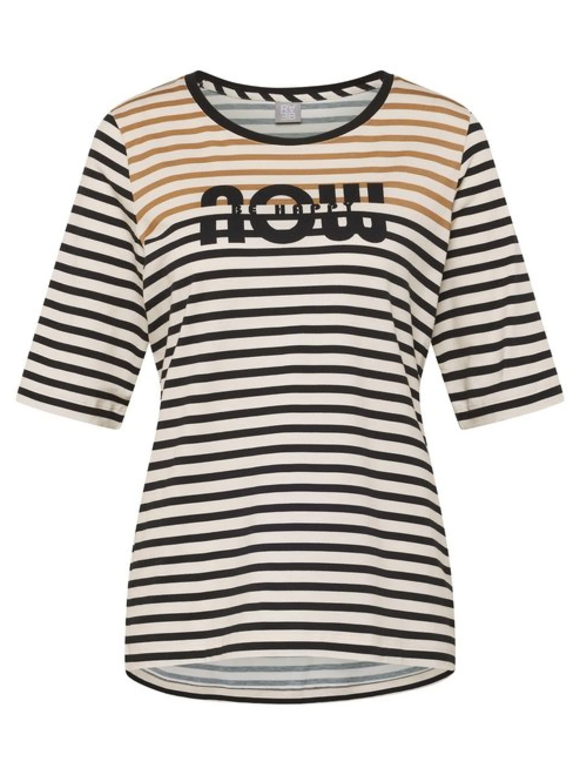 RABE Damen T-Shirt in weiß schwarz