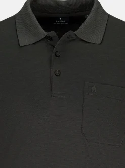 Ragman Herren Poloshirt im 2er-Pack in anthrazit