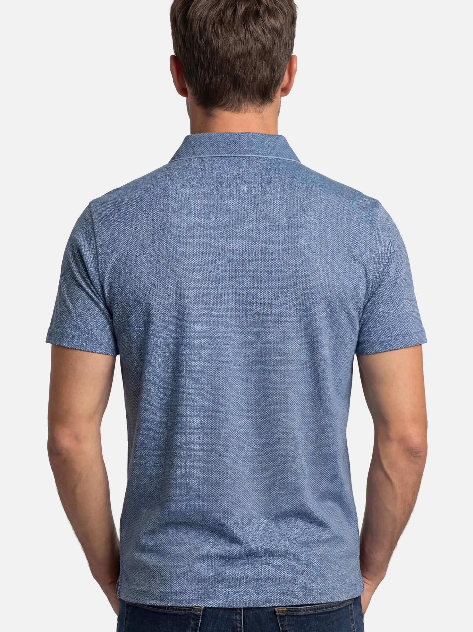 Ragman Herren Poloshirts im 2er-Pack in mehrfarbig