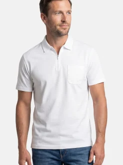 Ragman Herren Poloshirts im 2er-Pack in weiß