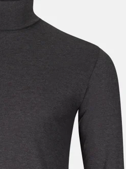 Ragman Herren Rollkragenshirts im 2er-Pack in grau