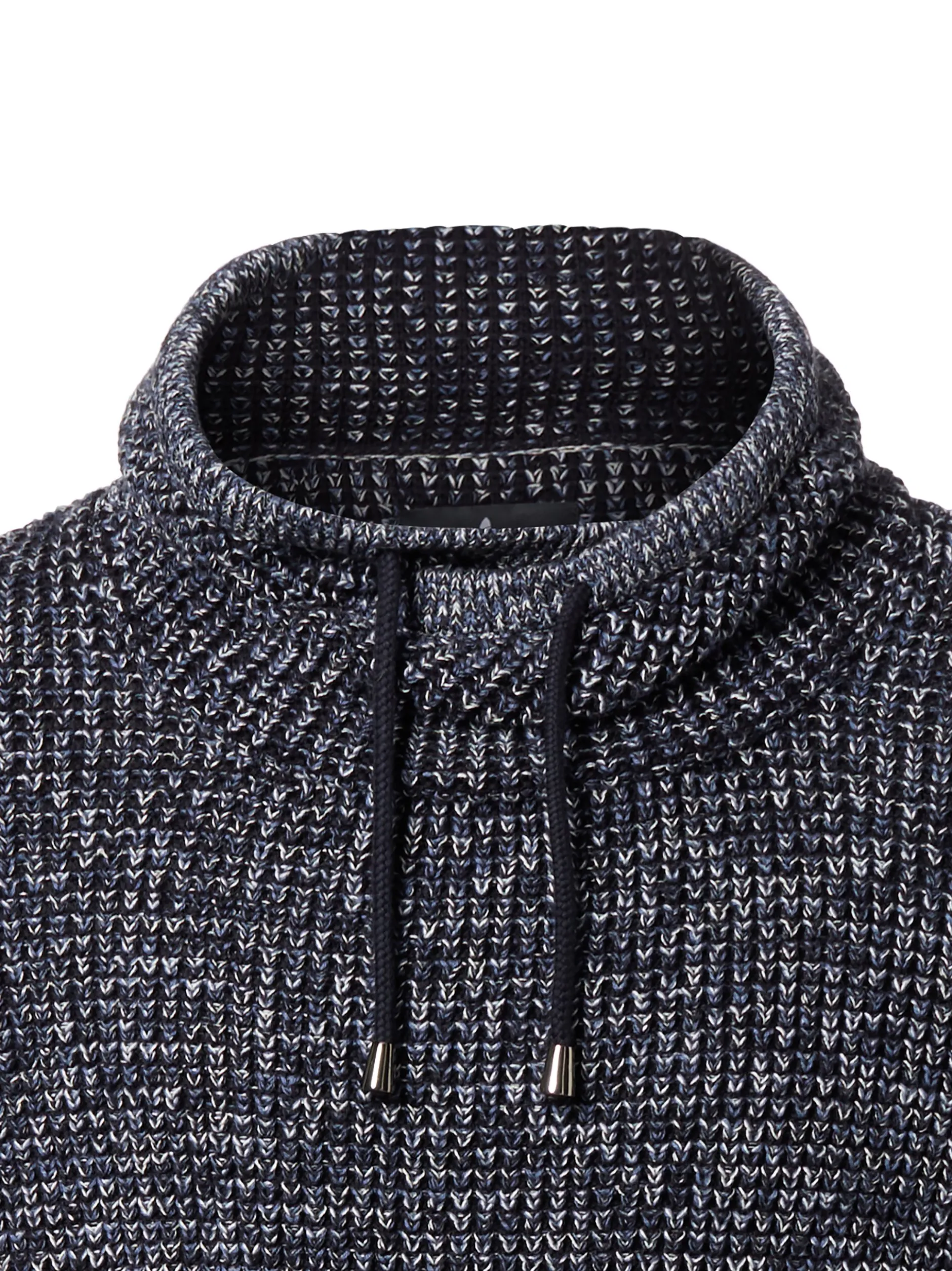 Ragman Herren Strickpullover in indigo - Ärmel: langarm