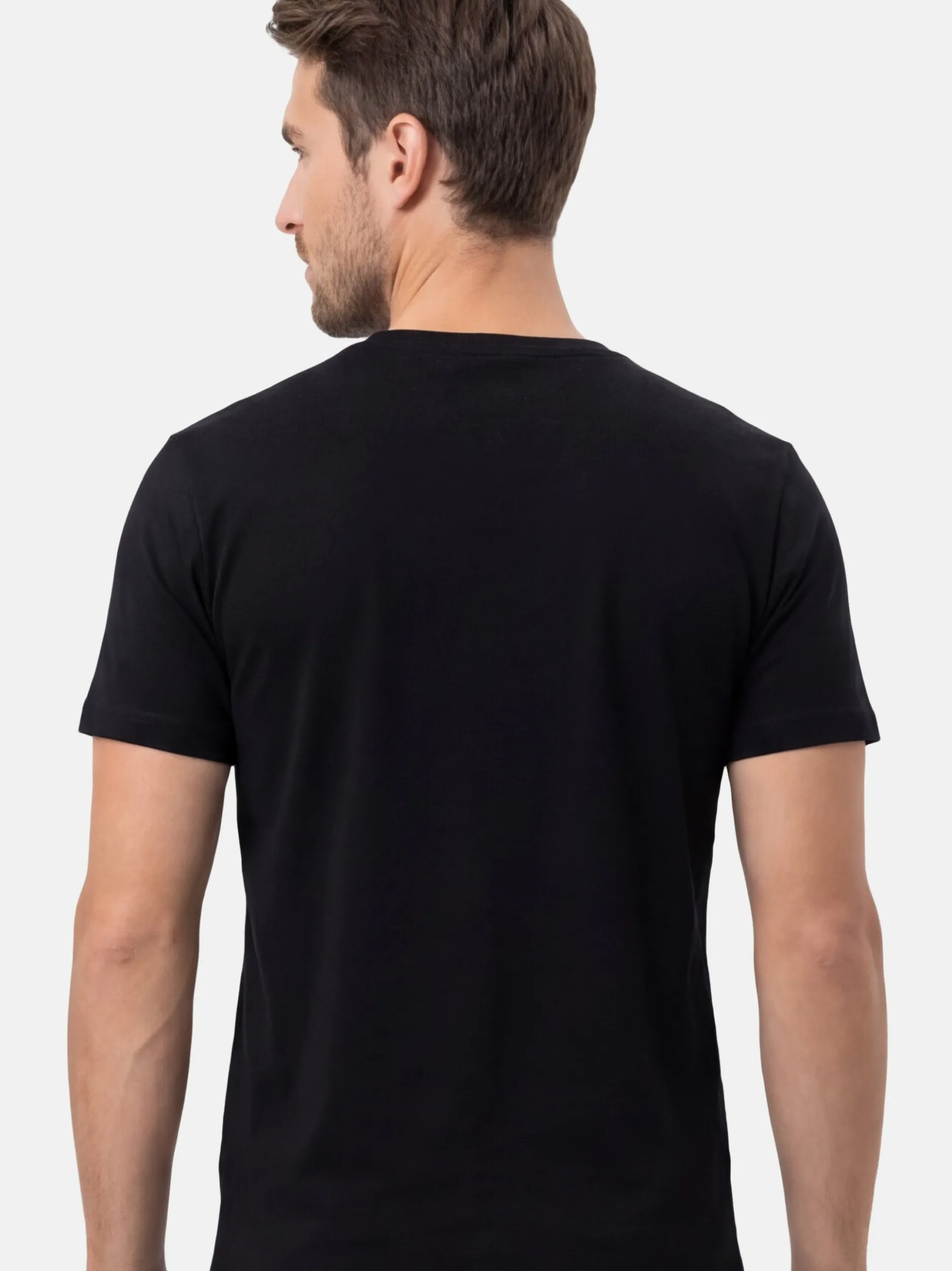 Ragman Herren Unterhemden im 4er-Pack in mehrfarbig