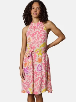 Ragwear Damen A-Linien-Kleid - Angylee Print YOUMODO in mehrfarbig
