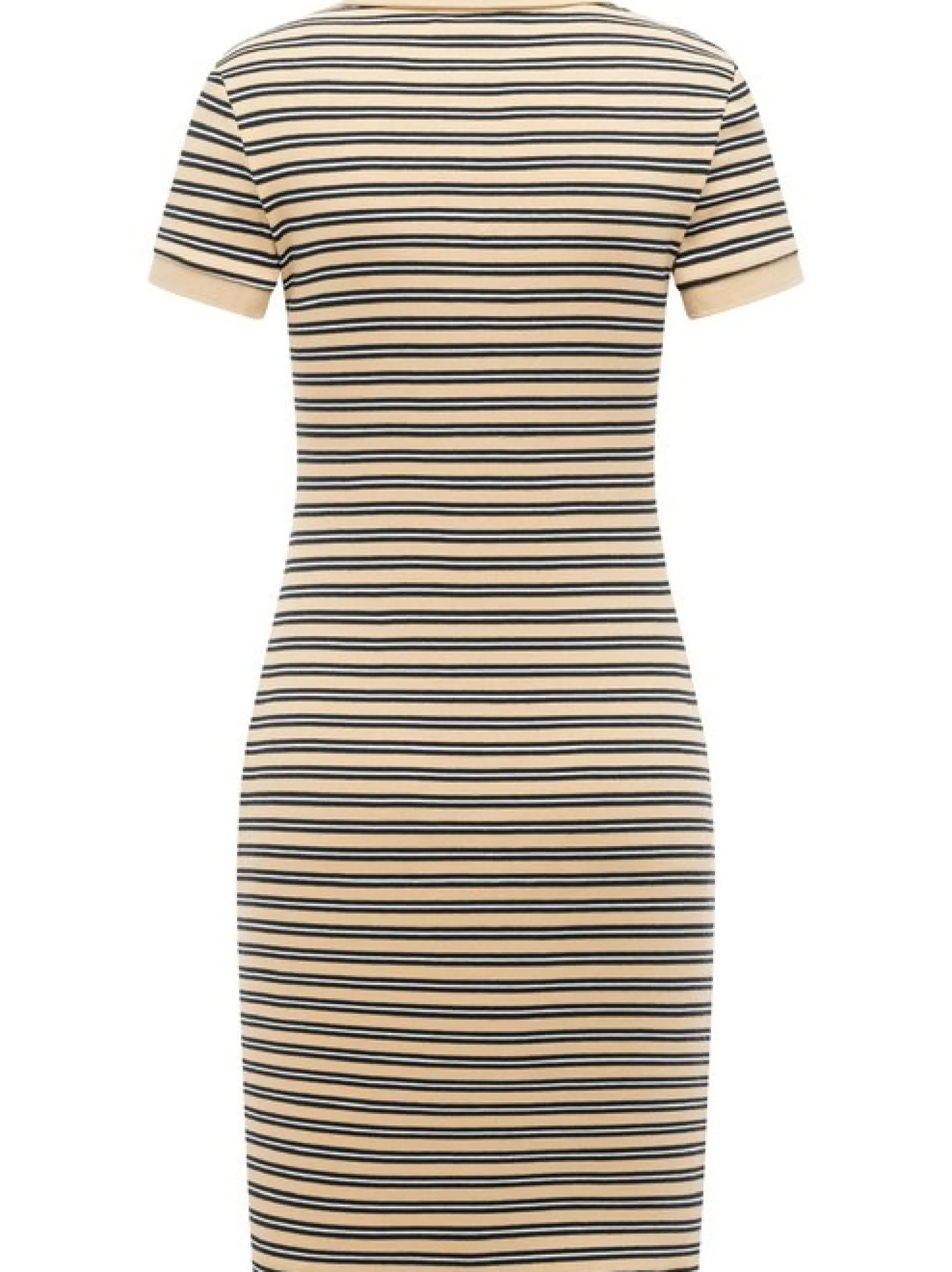 Ragwear Damen A-Linien-Kleid - Colaro Stripes Dress YOUMODO in sand