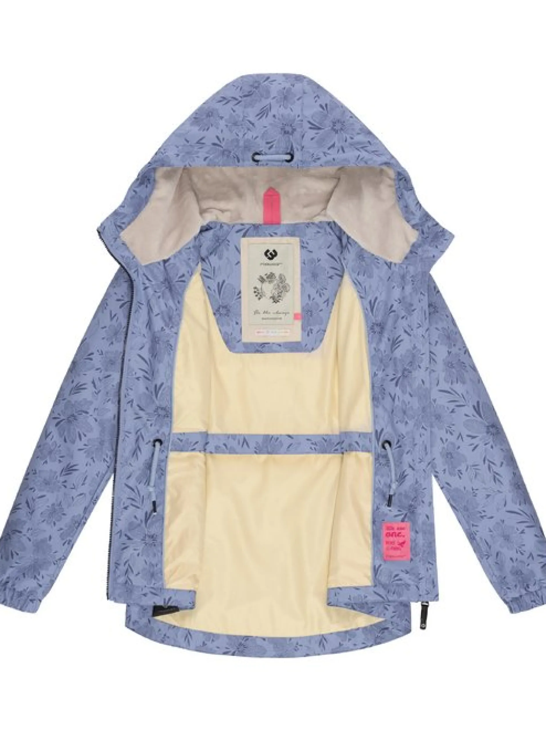 Ragwear Damen Übergangsjacke - Dankka Spring in blau