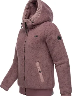 Ragwear Damen Übergangsjacke - Cousy Short in lila