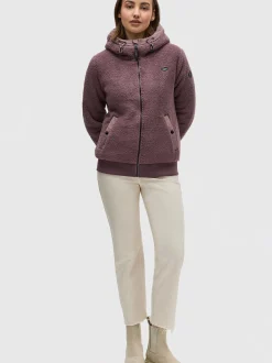 Ragwear Damen Übergangsjacke - Cousy Short in lila