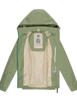 Ragwear Damen Übergangsjacke - Dizzie Tech in lind