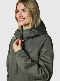 Ragwear Damen Übergangsjacke - Dizzie Tech in oliv