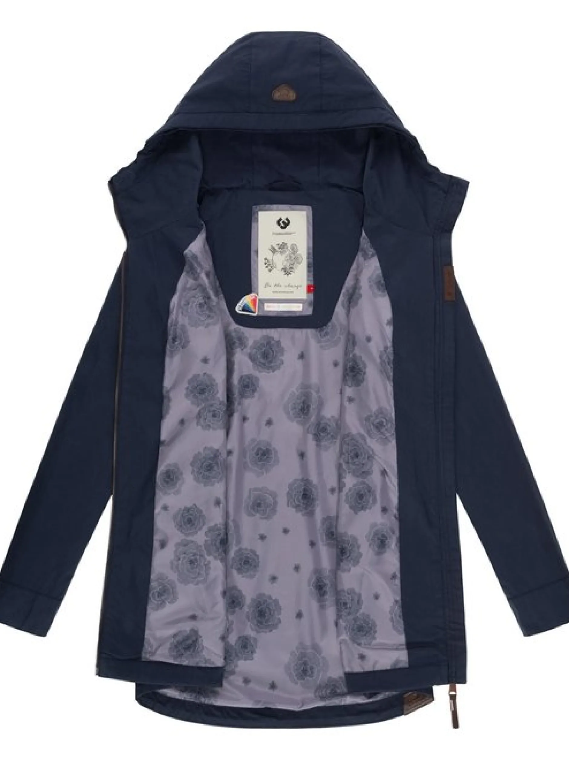 Ragwear Damen Übergangsjacke - Mondda in marine