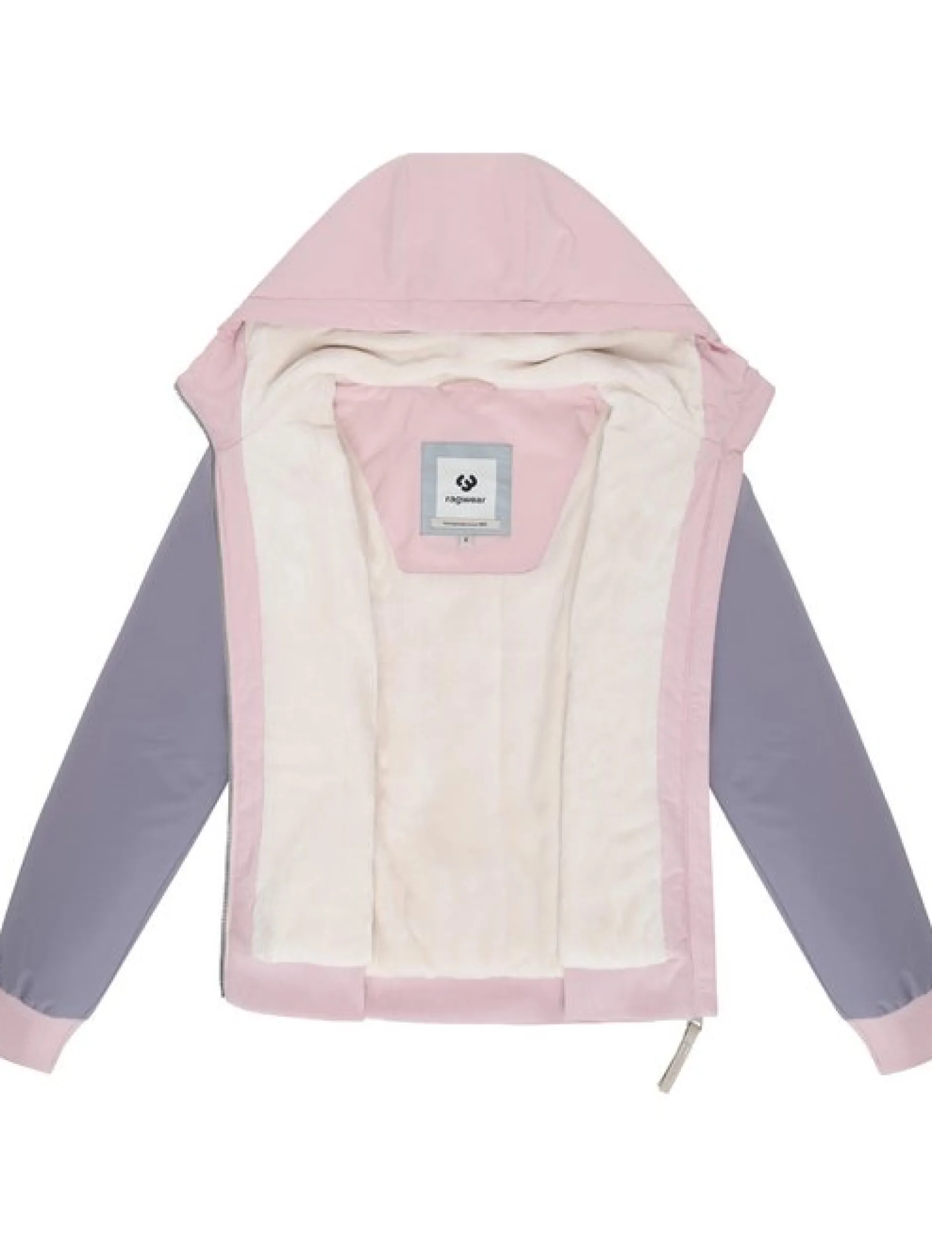 Ragwear Damen Bomberjacke - Oggie Block Warm YOUMODO in rosa