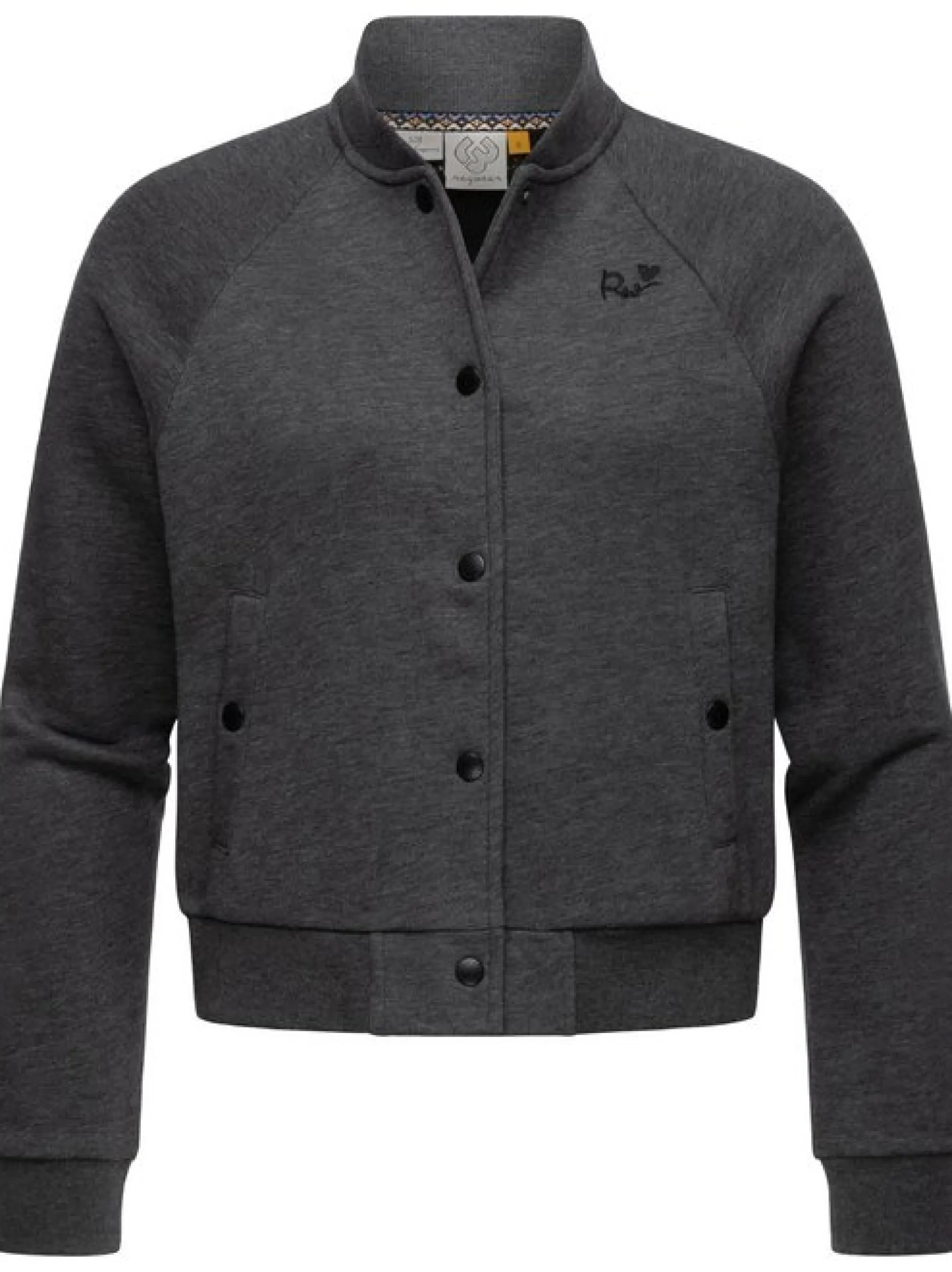 Ragwear Damen Collegejacke - Simonette in schwarz
