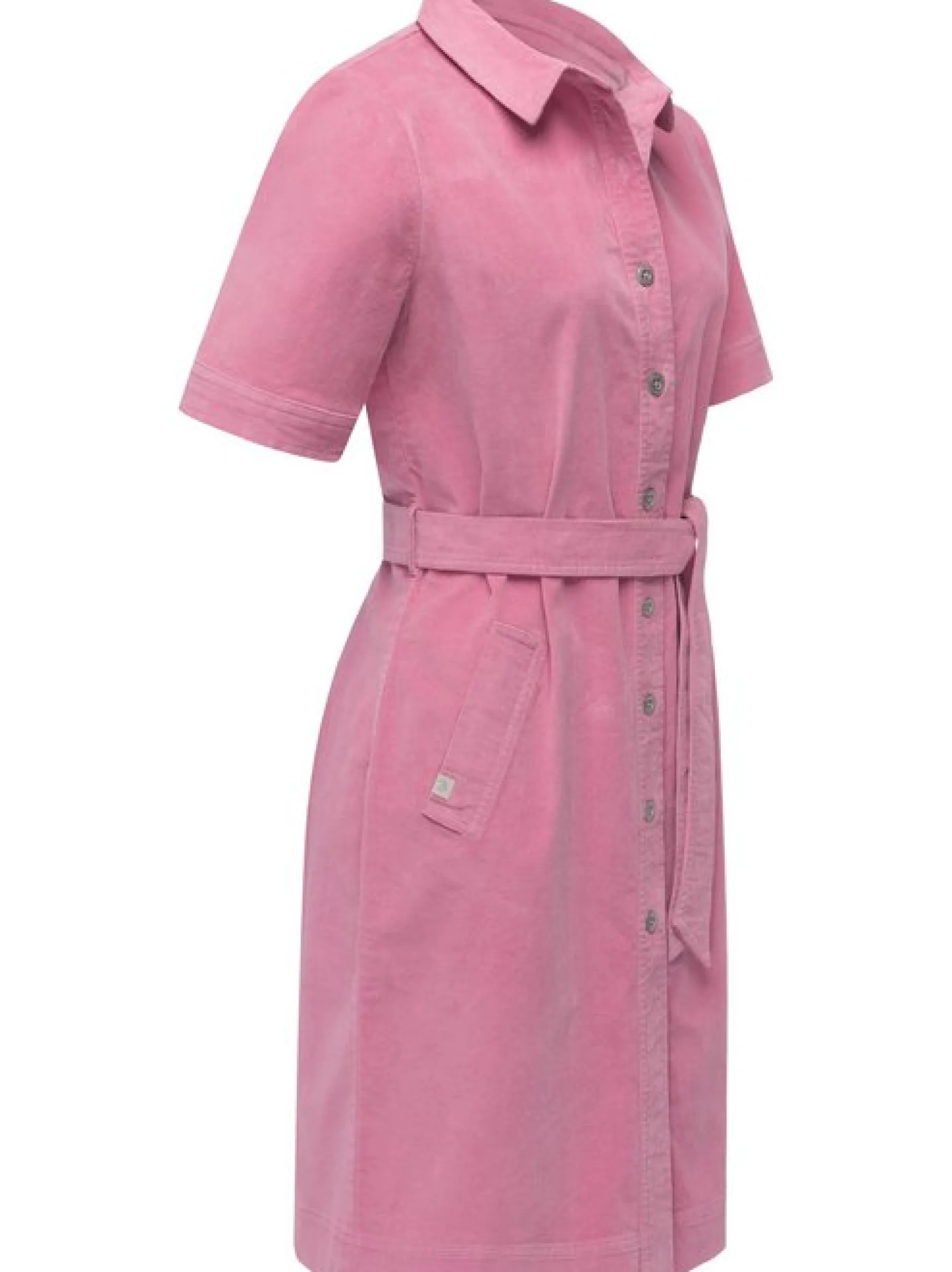 Ragwear Damen Cordkleid - YOUMODO in rosa